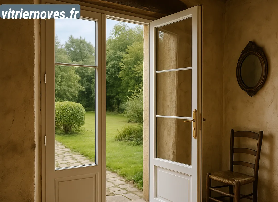 Installation de fenêtre en PVC Noves